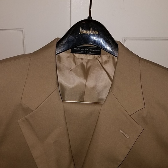 Men's Custom Poplin Suit 44L 38W